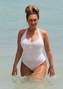 Lauren Goodger in a swimsuit