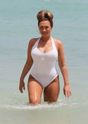 Lauren Goodger in a swimsuit