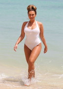 Lauren Goodger in a swimsuit