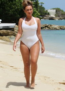 Lauren Goodger in a swimsuit