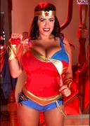 Leanne Crow is Wonder Woman