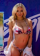 Lindsey Pelas in a bikini