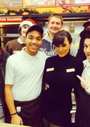 Lisa Ann at Dunkin Donuts