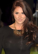 Lucy Pinder in a sheer dress