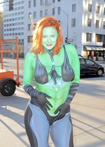 Maitland Ward body paint