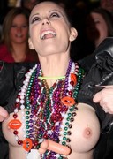 Mardi Gras boob flashers