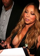 Mariah Carey wearing pasties