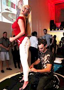 Porn star Mary Carey candids