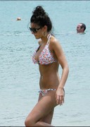 Michelle Keegan bikini candids