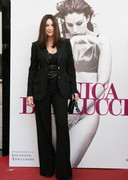 Monica Bellucci cleavage in Rome