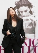 Monica Bellucci cleavage in Rome