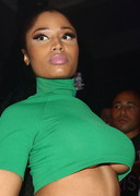 Nicki Minaj underboob