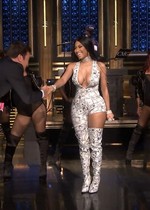 Nicki Minaj is cleavage