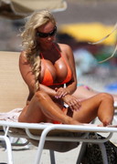 Coco bikini candids