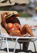 Coco bikini candids