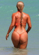 Coco bikini candids