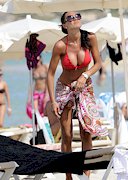 Nicole Minetti in a bikini