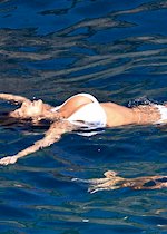 Nicole Scherzinger in a bikini