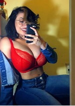 Instagram babe with huge tits