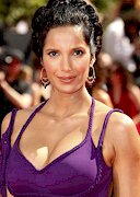 Padma Lakshmi delicious cleavage