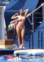 Padma Lakshmi in a bikini