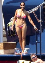 Padma Lakshmi in a bikini