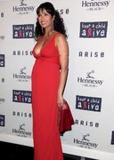 Padma Lakshmi cleavage in a dress