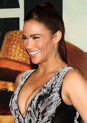 Paula Patton cleavage on the red carpet