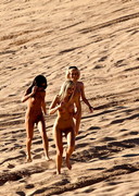Naked babes in the desert