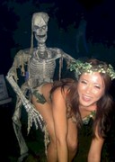 Halloween party at the Playboy mansion