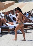 Topless at a public beach
