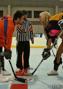 Topless hockey with Puma Swede