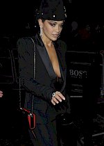 Rita Ora cleavage