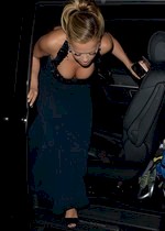 Rita Ora downblouse cleavage