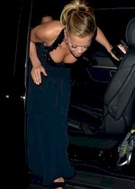 Rita Ora downblouse cleavage