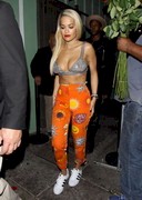 Rita Ora in a bikini top