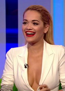 Rita Ora cleavage The One Show