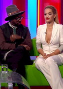 Rita Ora cleavage The One Show