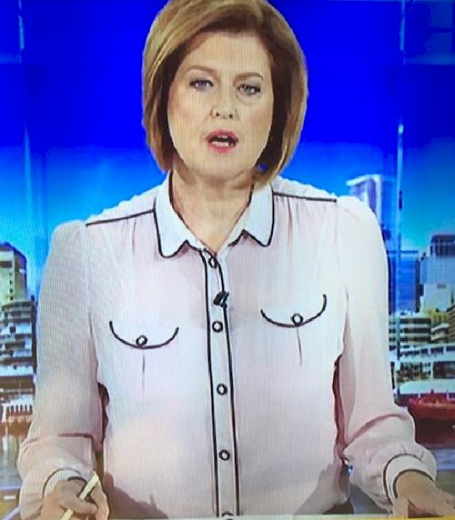 News Anchor Tits