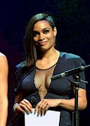 Rosario Dawson cleavage