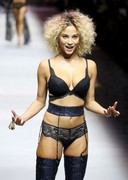 Rose Bertram in lingerie