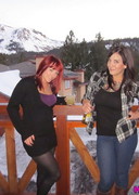 Girls on vacation