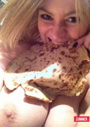 Summe rSt Claire made pancakes