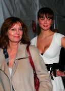 Susan Sarandon and Eva Amurri cleavage