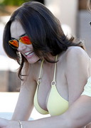 Tamara Ecclestone yellow bikini