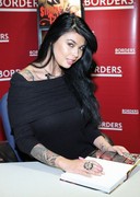 Tera Patrick at a book signing