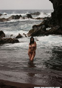 Tera Patrick nude on a beach