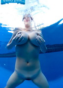 Valory Irene naked under water