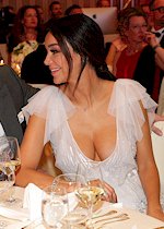 Verona Pooth cleavage