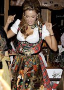 Verona Pooth busty at Oktoberfest